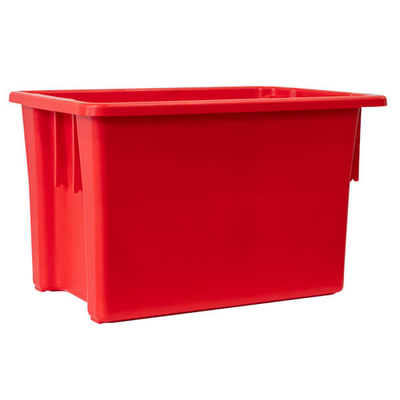 Crate 68lt Food Safe / Stackable - Red - MP15R