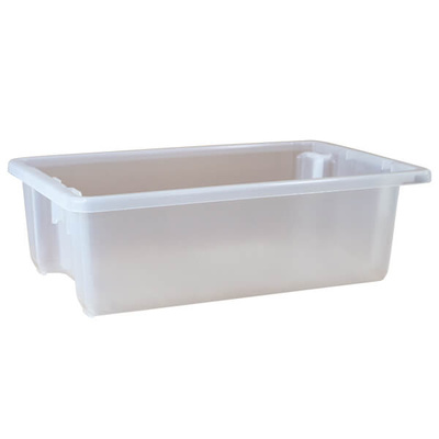 Crate 32lt Food Safe / Stackable - Clear - MP7CL