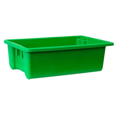 Crate 32lt Food Safe / Stackable - Green - MP7G