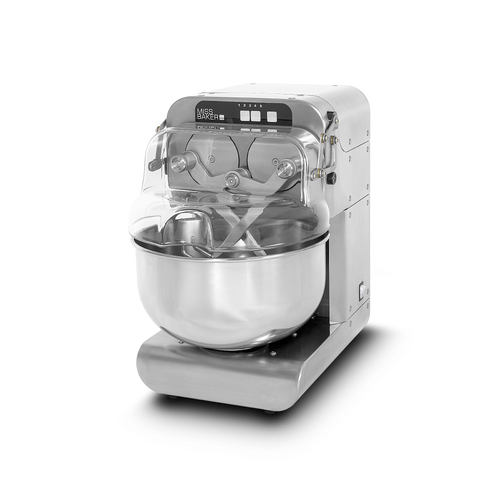 Bernardi Miss Baker Pro - 4kg Finished /10 Litre Double Arm Mixer 5 Speed Stainless Steel (Inox) - MS0323059I