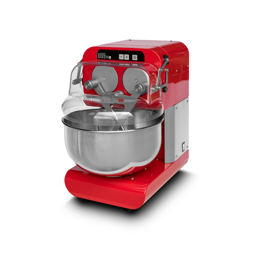 Miss Baker Pro - 4kg finished /10 Litre Double Arm Mixer 5 speed, Red  - MS0323059R