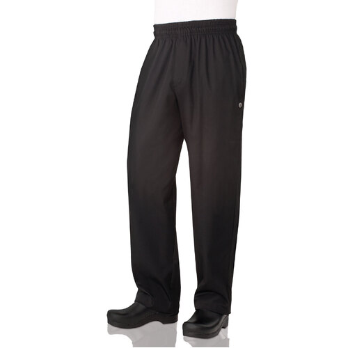 Chef Works Essential Baggy Zip-Fly Chef Pants - NBBZ-S - NBBZ-S