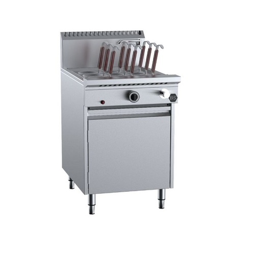 B+S Black NC-9 Gas Noodle Cooker 9 Baskets - NC-9