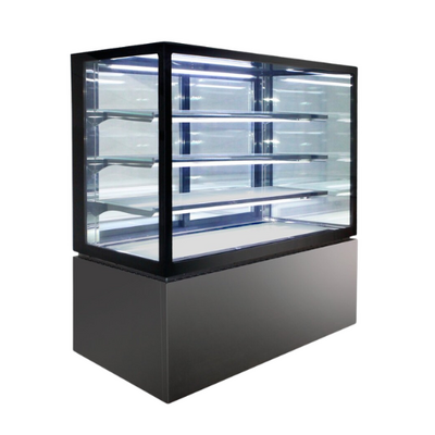 Anvil NDSV4760 Square Glass Cake Display 4 Tier - 1800mm - NDSV4760