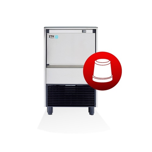 ITV Gala NG80 A - Self Contained Ice Maker 75kg per day / 35kg Storage - NG80A