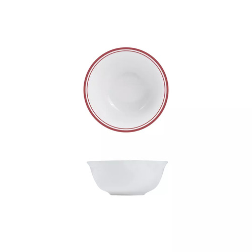 RAK Nano Cru Cereal Bowl 160mm / 580ml - Red - Inside Line (Box of 12) - NRB16-R