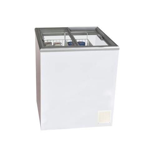 Ics Pacific Nova 2 Flat Top Freezer With Glass Sliding Lids - Nova2GSL