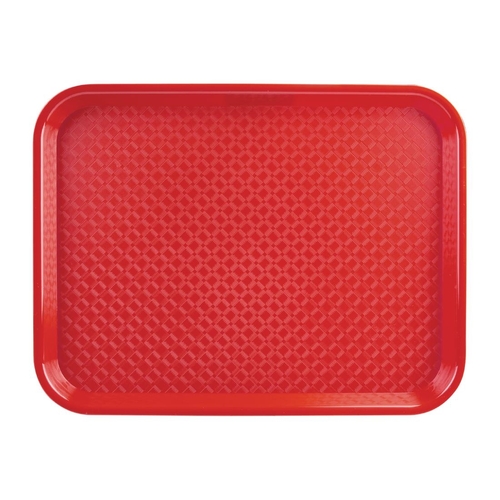 Olympia Kristallon Foodservice Tray 350x450mm Red - P510