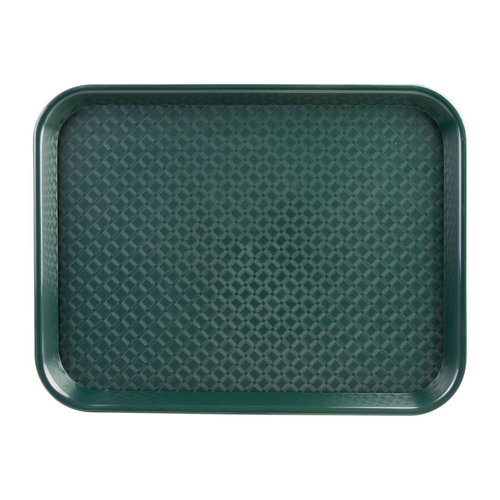 Olympia Kristallon Foodservice Tray 350x450mm Forest Green - P511