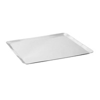 Pujadas Rectangular Display / Pastry Tray 600x200mm - 18/10 Stainless Steel, Heavy Duty - P779-060