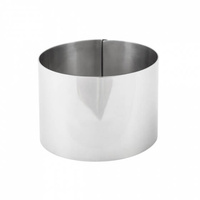 Cake Ring 60x60mm 18/8 Stainless Steel  - P783-006