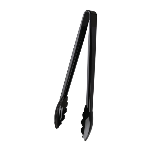 Vogue Polycarbonate Tongs 300mm - Black - P925