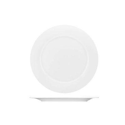 AFC Pacific Bone China Wide Rim Plate 155mm (Box of 48) - PA3155