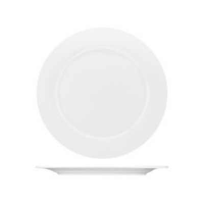 AFC Pacific Bone China Wide Rim Plate 275mm (Box of 24) - PA3275