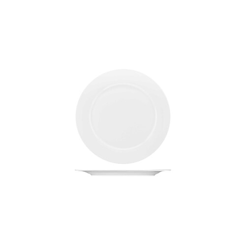 AFC Pacific Bone China Wide Rim Plate 305mm (Box of 12) - PA3305