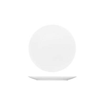 AFC Pacific Bone China Coupe Plate 160mm (Box of 48) - PA4160
