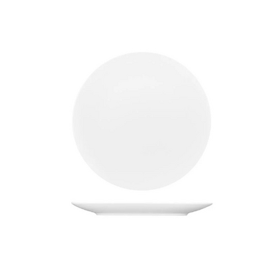 AFC Pacific Bone China Coupe Plate 190mm (Box of 24) - PA4190