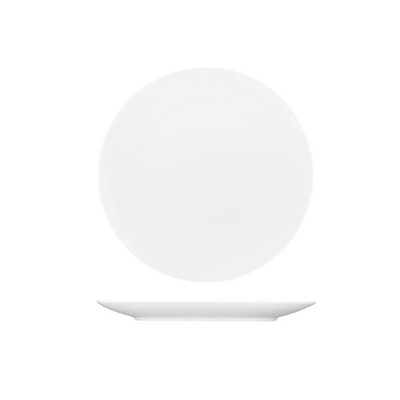 AFC Pacific Bone China Coupe Plate 230mm (Box of 24) - PA4230