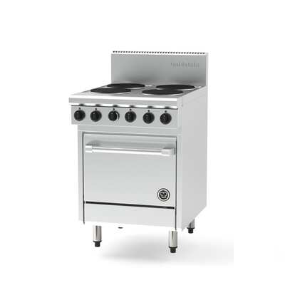 Goldstein PE4S20-X - 4 x Solid Plates Electric Cooktop with Oven - PE4S20-X