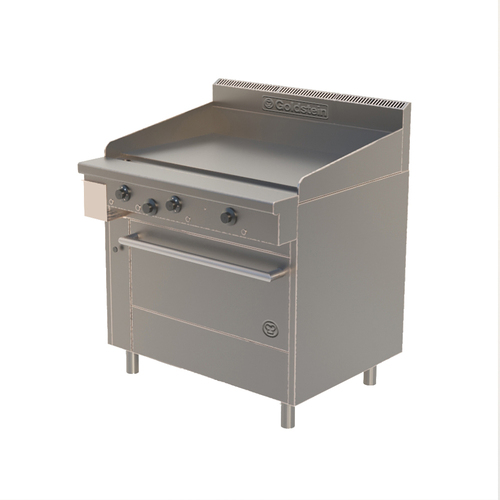 Goldstein PF36G28 - 900mm Gas Griddle With Oven - PF36G28