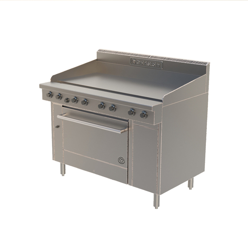 Goldstein PF48G28 - 1200mm Gas Griddle With Oven - PF48G28