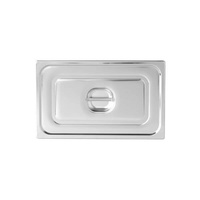 Pujadas Gastronorm Steam Pan Cover - 1/1 Size - 18/10 Stainless Steel - PG110000