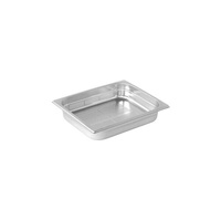 Pujadas 1/2 Size Gastronorm - Perforated Bottom 325x265x150mm - 18/10 Stainless Steel - PG121502