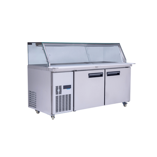 Thermaster PG180FA-XG - Cold Salad and Noodle Bar 5 x 1/1 GN Pans - 1800mm - PG180FA-XG