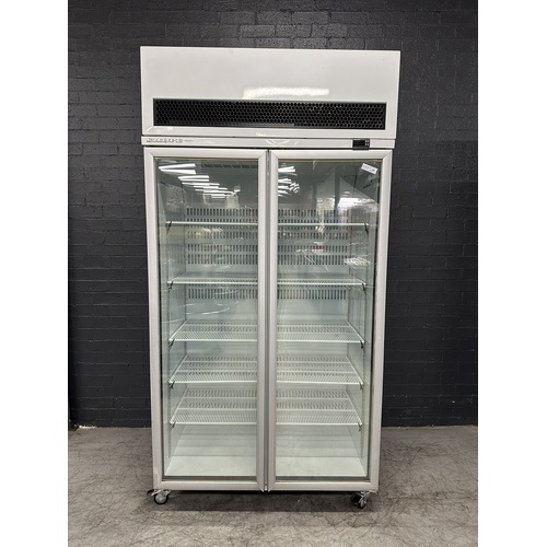 Pre-Owned Skope VF1000 - 2 Door Glass Upright Freezer - PO-1337