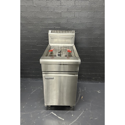 Pre-Owned Waldorf FN8120G - Single Pan Gas Deep Fryer  - PO-1458