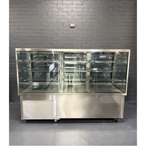 Pre-Owned Koldtech MCD-ARDS-2000 - Square Glass Cold and Ambient Display  - PO-1773