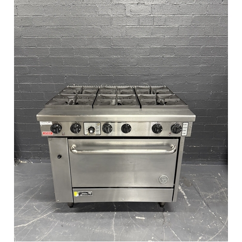 Pre-Owned Goldstein PF628 - 6 Burner Gas Cooktop with Oven - PO-1852