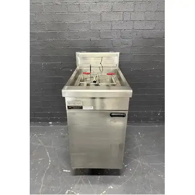 Pre-Owned Waldorf FN8120G - Single Pan Gas Fryer - PO-1893