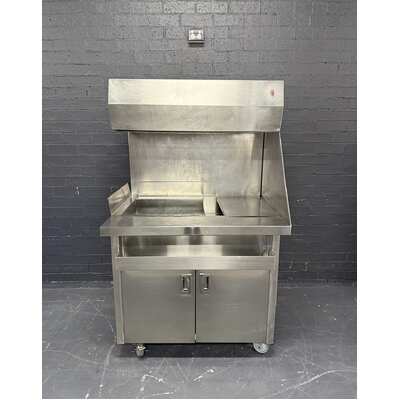 Pre-Owned Custom Freestanding Chip Warmer with Storage 950mm - PO-1898
