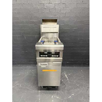 Pre-Owned Frymaster MJ150E-2 - Split Tank Gas Fryer - PO-1915