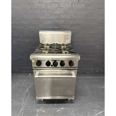Pre-Owned Waldorf RN8410GF - 4 Burner Gas Cooktop with Oven - PO-1926