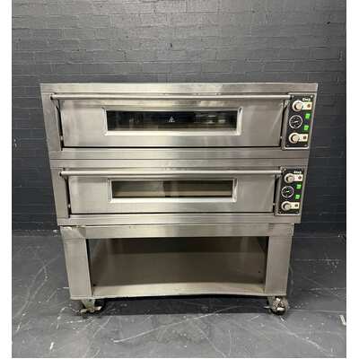 Pre-Owned Moretti Forni PM105.65 - Electric Double Deck Pizza Oven - PO-1955