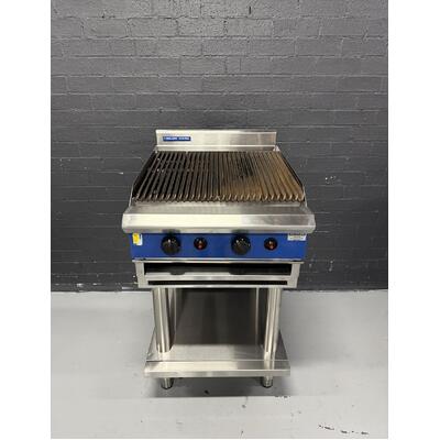 Pre-Owned Blue Seal G594-LS - 600mm Gas Chargrill on Leg Stand - PO-1973