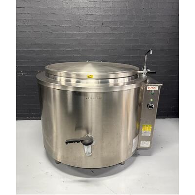 Pre-Owned Lava LPTAF-IE500 - 500 Litre Electric Round Boiling Pan - PO-1980