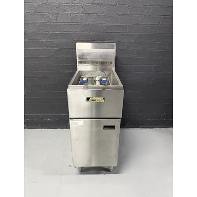 Pre-Owned Anets SLG40 - Single Pan Gas Fryer - PO-1982