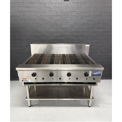 Pre-Owned Goldstein RBA48L - 1200mm Gas Chargrill on Stand - PO-1996