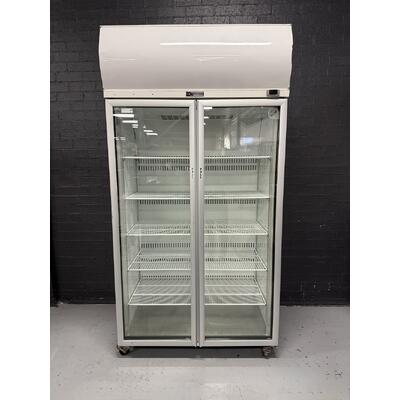 Pre-Owned Skope SK1000-2-C - 2 Door Glass Upright Display Fridge - PO-2010