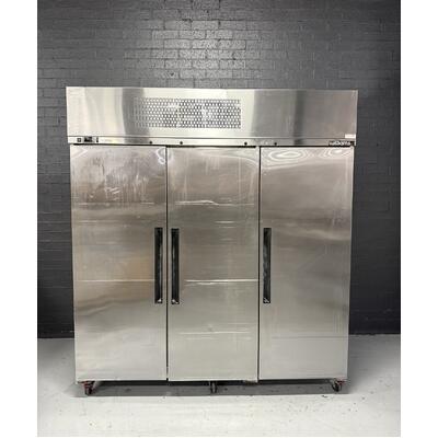 Pre-Owned Williams HP3SDSS - 3 Door Solid Upright Fridge - Stainless Steel - PO-2019