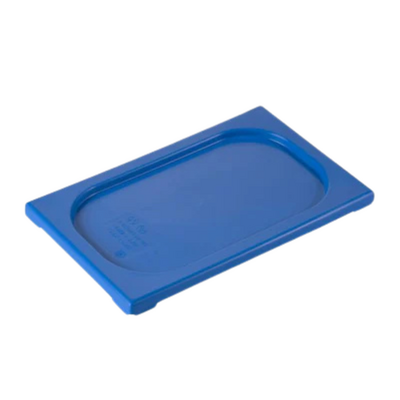 Polypropylene 1/4 Gastronorm Lid Blue - PPL-14BL