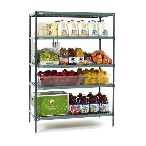 Metro Super Erecta PRO Polymer Mat Shelving - 5 Tier -  915 x 455 x 1890 - PR.5T74.1836