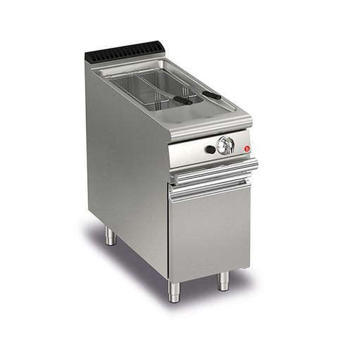 Baron Q70FRI/G415 - 15L Single Basin Gas Deep Fryer with Piezo Ignition - Q70FRI-G415