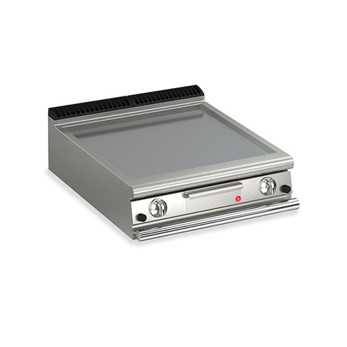 Baron Q70FT-G800 - 2 Burner Gas Fry Top With Smooth Mild Steel Plate - Q70FT-G800