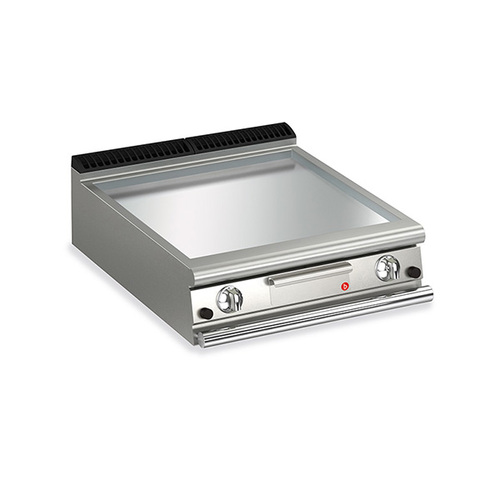 Baron Q70FTT-G805 - 2 Burner Gas Fry Top With Smooth Chrome Plate  - Q70FTT-G805