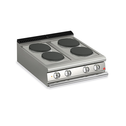 Baron Q70PC/E800 - 4 Burner Electric Cook Top - Q70PC-E800