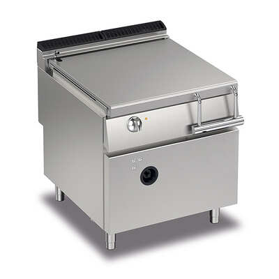 Baron Q90BR/GM80 - 80L Gas Bratt Pan with Motorised Tilting - Q90BR-GM80